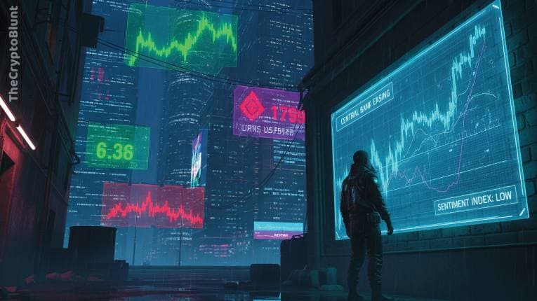 Crypto Bull Market Analysis: Central Bank Easing and Low Sentiment Indicate Early Cycle Phase