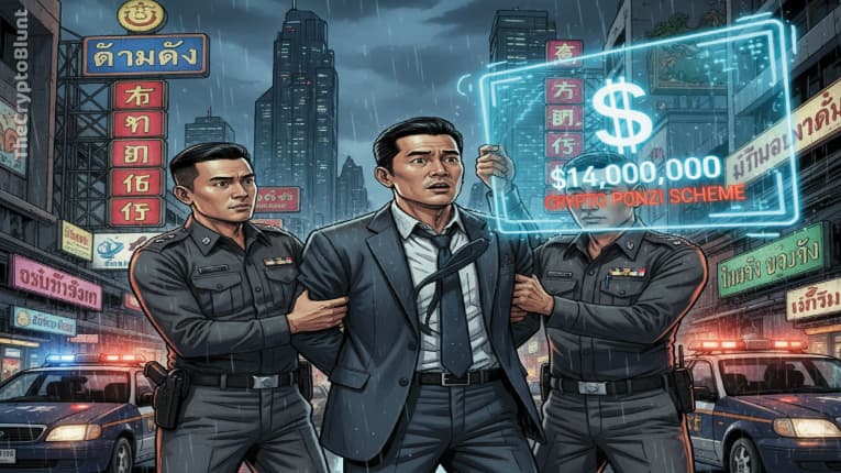 Chinese National Arrested in Bangkok for Alleged $14M Crypto Ponzi Scheme