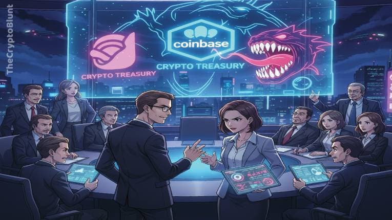 Coinbase: Crypto Treasury Firms Could Be Headed for Consolidation
