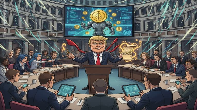Senate Democrats Seek Clarification on Trump’s Pardon of Binance CEO CZ
