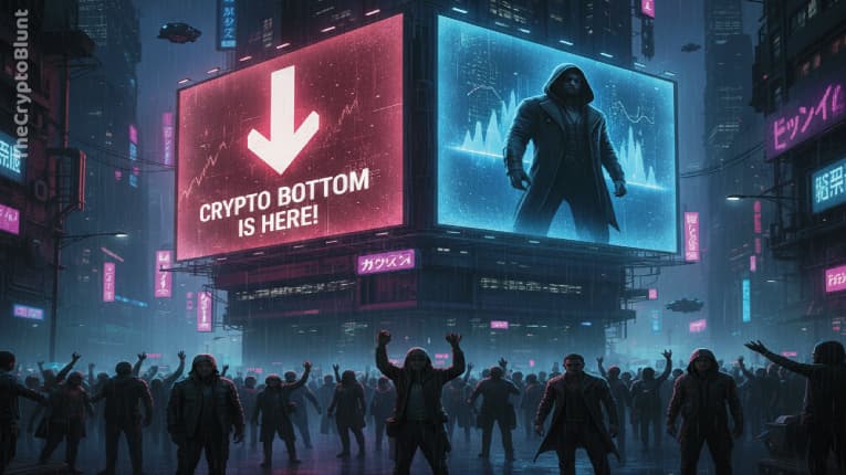 Crypto Bottoms Rarely Form When Consensus Claims They Have, Says Santiment