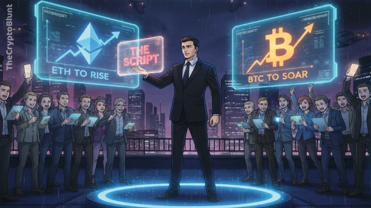 Did Coinbase CEO Brian Armstrong Influence the Market by Reading the Script?