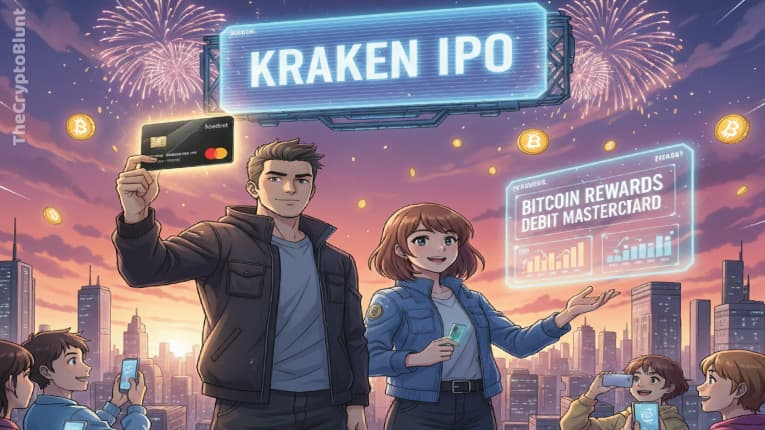 Kraken Rolls Out Bitcoin Rewards Debit Mastercard Ahead of Its Planned IPO