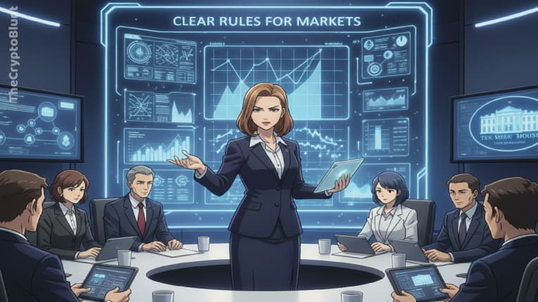 White House Crypto Council Director Says Markets Need Clear Rules