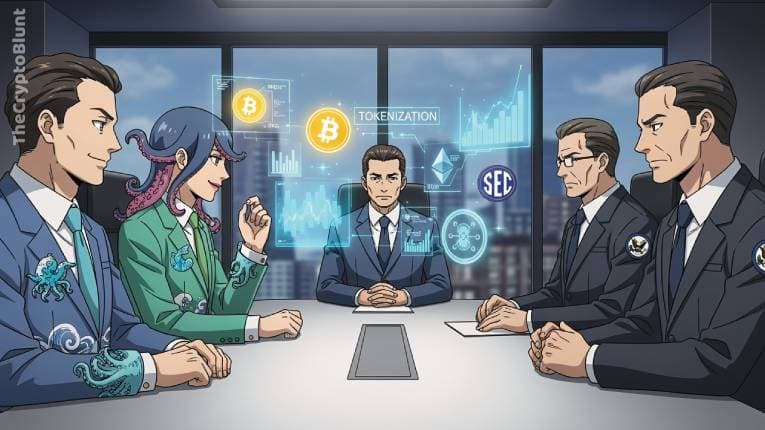 Kraken Meets SEC Crypto Task Force to Discuss Tokenization Regulations