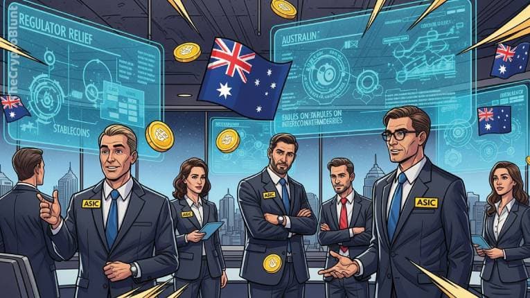 Australian Regulator ASIC Eases Compliance Rules for Stablecoin Intermediaries