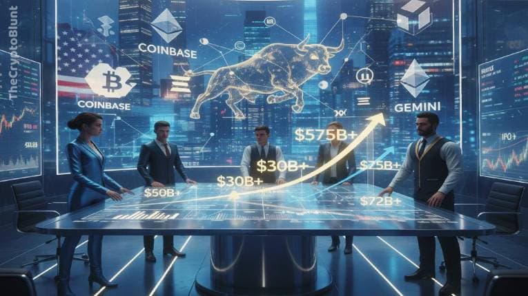 US Crypto Giants Target Multi-Billion Valuations in Upcoming IPO Wave