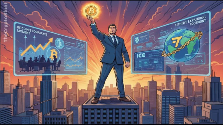 Crypto Biz: Bitcoin Goes Corporate, ICE Makes a Bold Move, and Tether Expands Its Reach