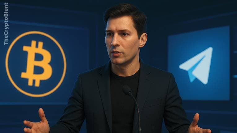 Pavel Durov: My Wealth Came From Bitcoin, Not Telegram