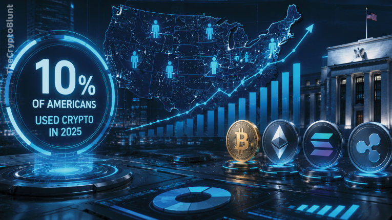Fed Says 10 Percent of Americans Used Crypto in 2025 Highest Since 2022
