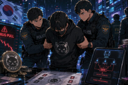 South Korea Charges CATFI Memecoin Team in First DEX Rug-Pull Case: Report