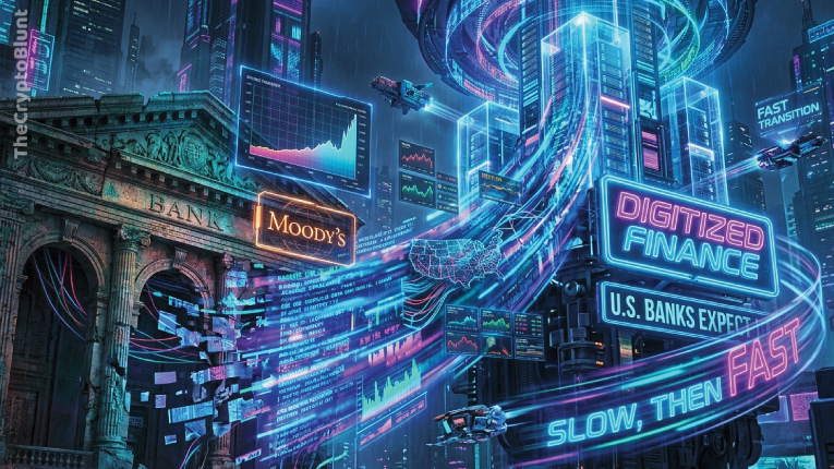 US Banks Brace for ‘Slow Then Fast’ Transition to Digital Finance: Moody’s