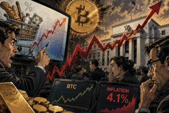 Analysts Warn Bitcoin and Gold Could Face Pressure as US Inflation Surpasses 4%