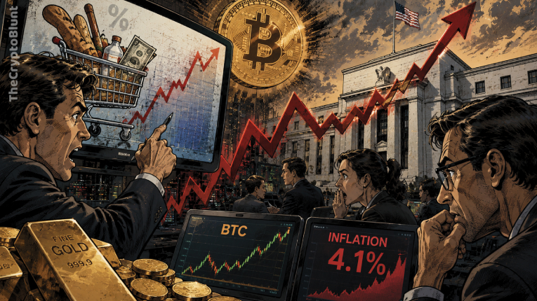 Analysts Warn Bitcoin and Gold Could Face Pressure as US Inflation Surpasses 4%