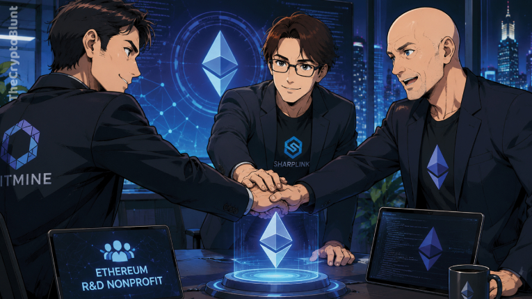 Bitmine, SharpLink, and Joe Lubin Unite to Support Ethereum R&D Nonprofit