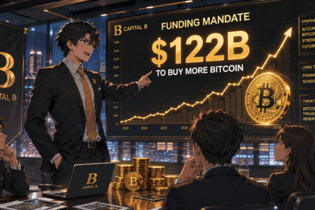Capital B Seeks $122B Funding Approval to Expand Bitcoin Holdings
