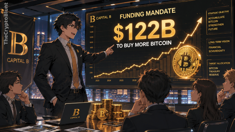 Capital B Seeks $122B Funding Approval to Expand Bitcoin Holdings
