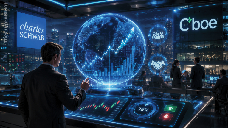 Charles Schwab Eyes S&P 500 Prediction Markets Launch in Partnership With Cboe