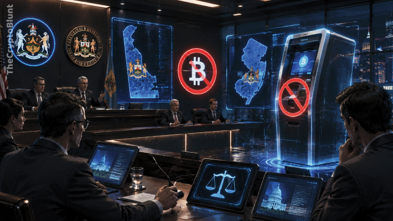 Delaware and New Jersey Move Forward With Bills to Ban Crypto ATMs