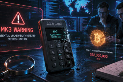 Coldcard Warns Mk3 Users as Experts Probe $38M Bitcoin Wallet Drain