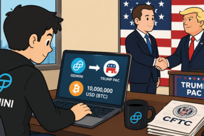 Gemini sent $10M in Bitcoin to Trump PAC After CFTC Filing