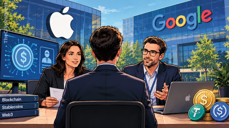 Apple and Google Hire for Stablecoin-Related Roles