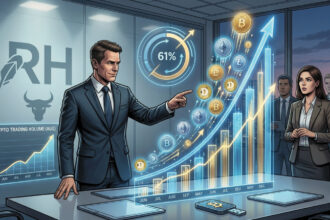 Robinhood Crypto Trading Volume Surges 61% in August