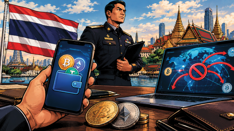 Thailand Warns Private Wallets and Offshore Crypto Transfers Under New Rules